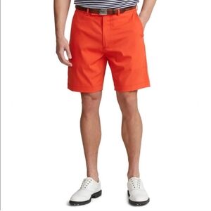 RLX Ralph Lauren Burnt Orange Athletic Golf Shorts 31